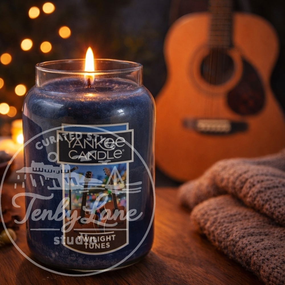 Yankee Candle Twilight Tunes 22oz Large Jar Single Wick Calm Evening Scent